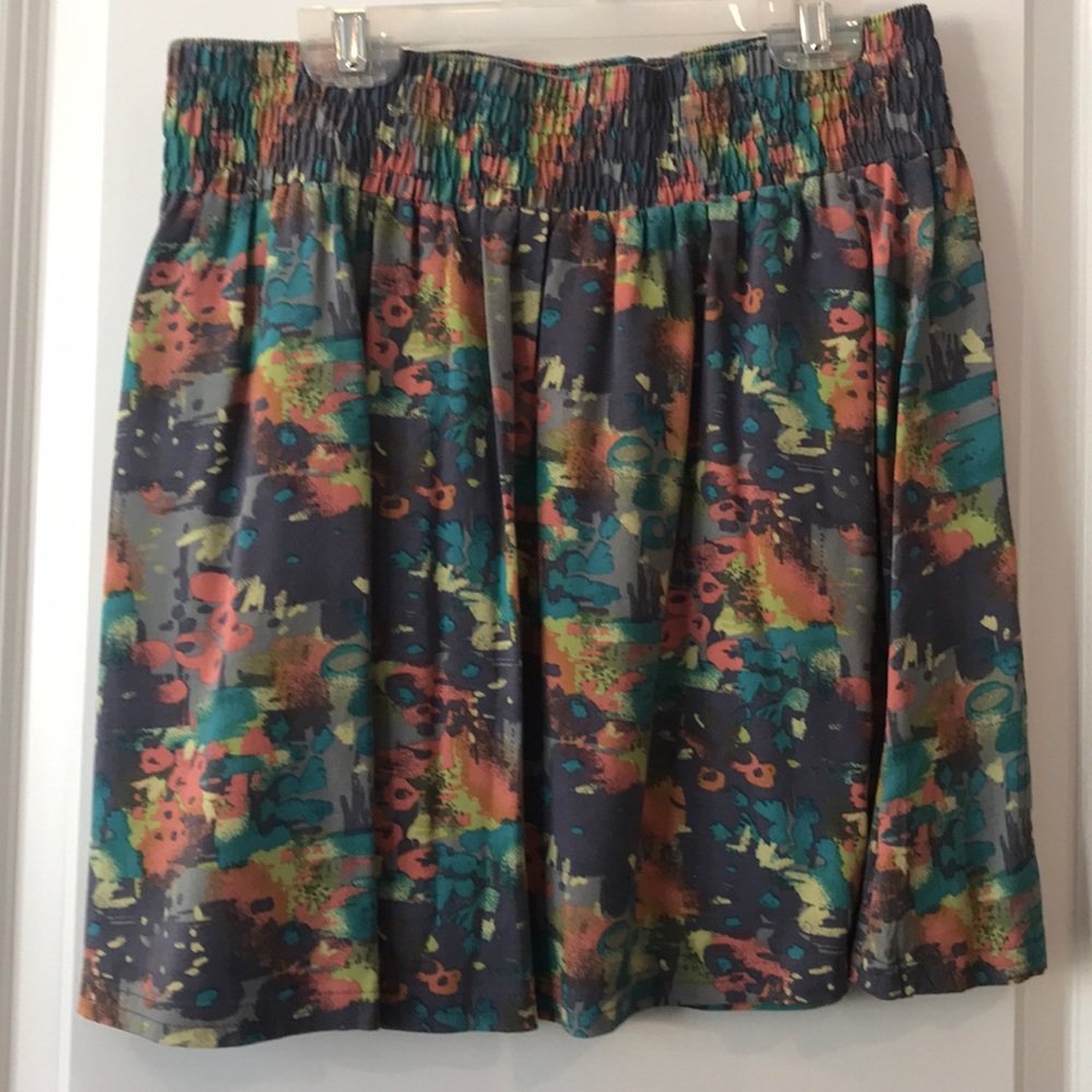 Frenchi flared mini skirt